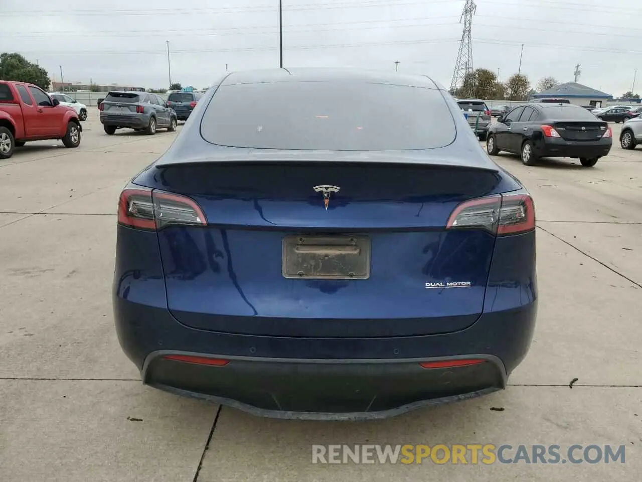 6 Photograph of a damaged car 7SAYGDEF4NF509913 TESLA MODEL Y 2022
