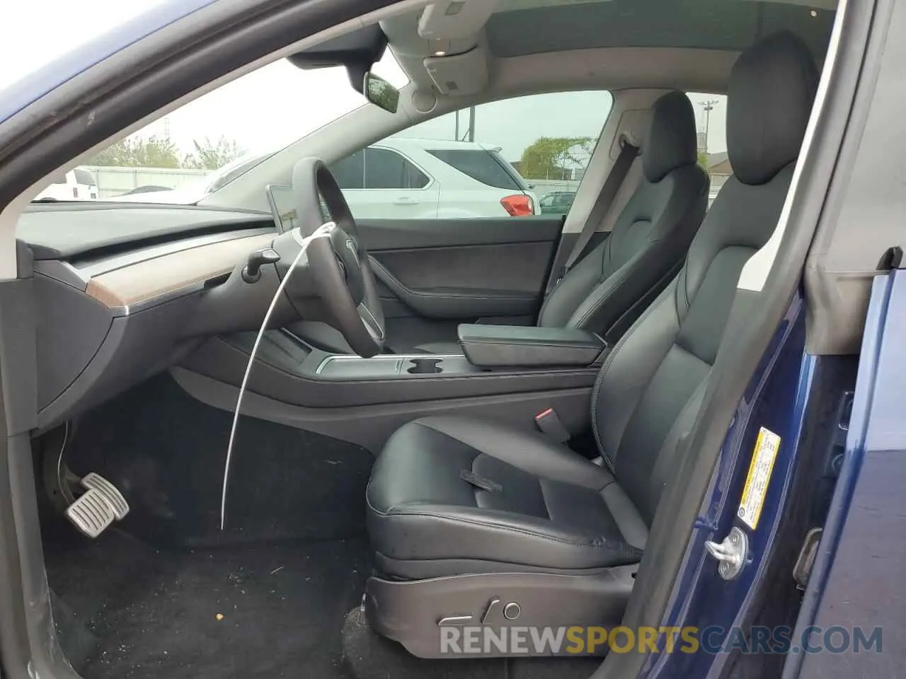 7 Photograph of a damaged car 7SAYGDEF4NF509913 TESLA MODEL Y 2022