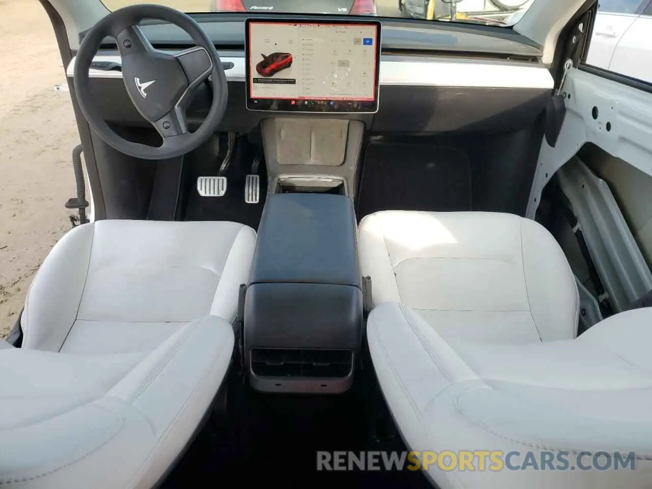 8 Photograph of a damaged car 7SAYGDEF4NF511189 TESLA MODEL Y 2022