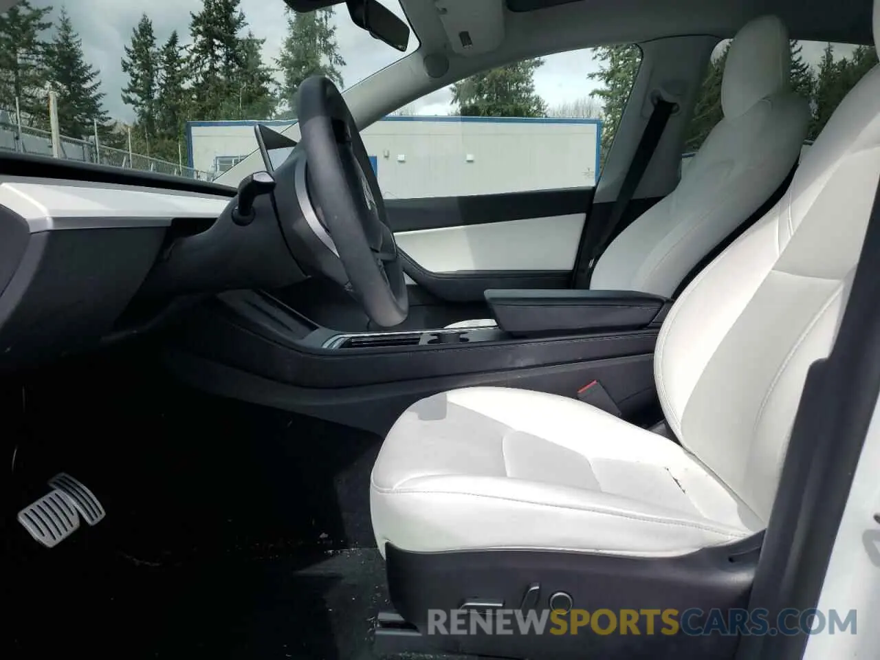 7 Photograph of a damaged car 7SAYGDEF4NF518109 TESLA MODEL Y 2022
