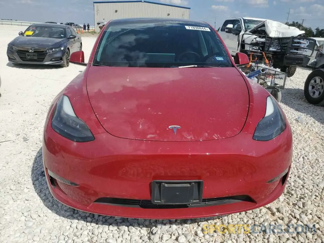 5 Photograph of a damaged car 7SAYGDEF4NF522516 TESLA MODEL Y 2022