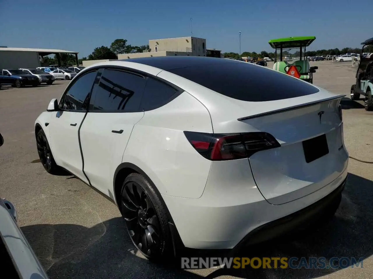2 Photograph of a damaged car 7SAYGDEF4NF531054 TESLA MODEL Y 2022