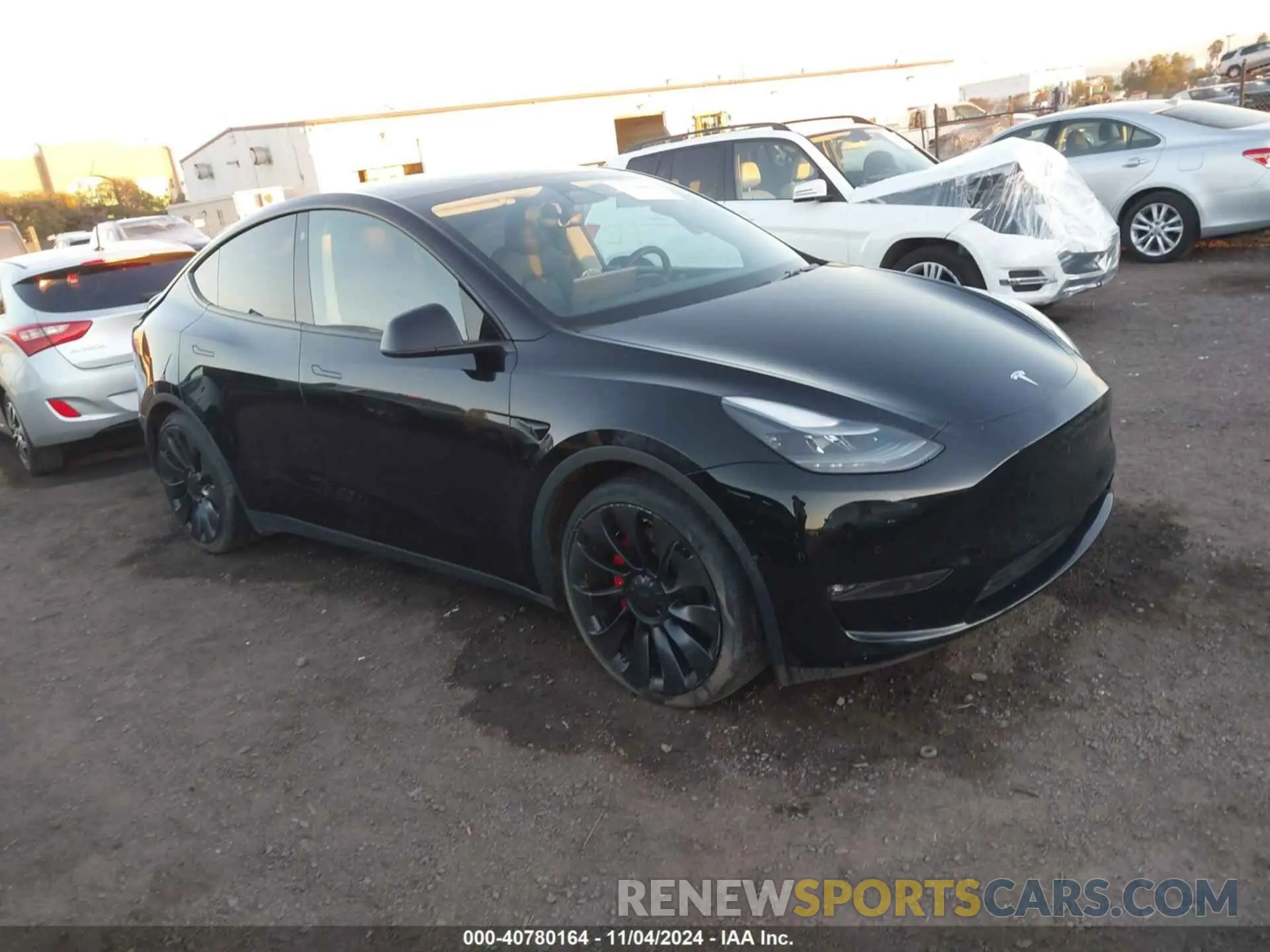 1 Photograph of a damaged car 7SAYGDEF4NF546427 TESLA MODEL Y 2022