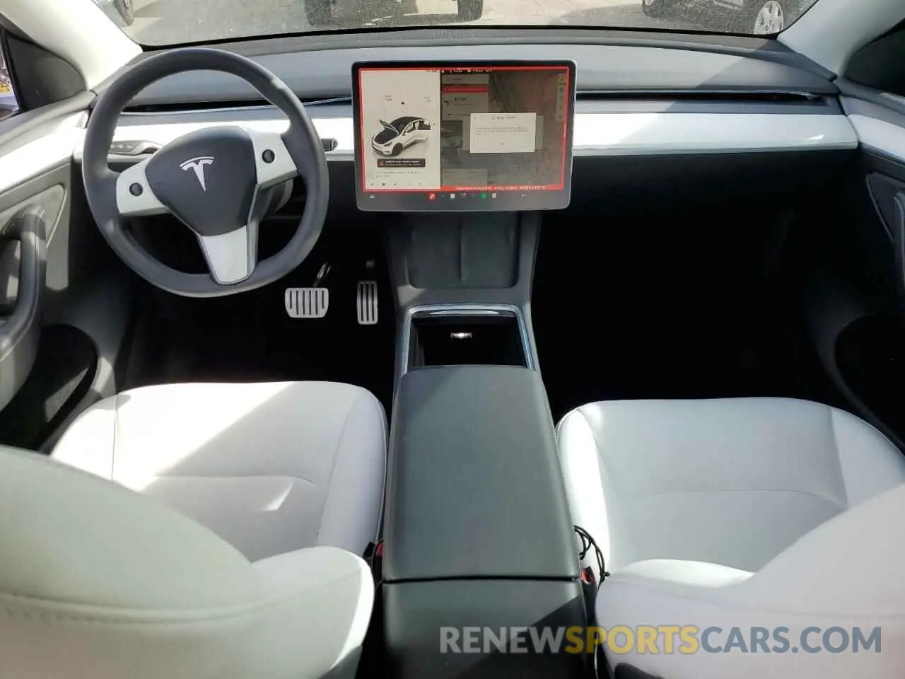 8 Photograph of a damaged car 7SAYGDEF4NF561378 TESLA MODEL Y 2022