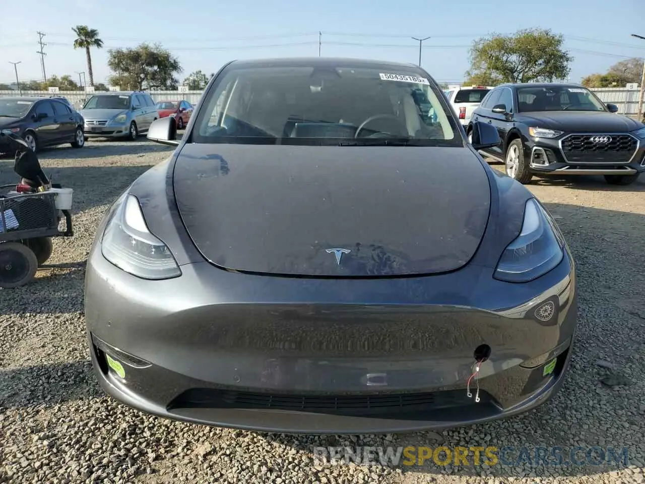 5 Photograph of a damaged car 7SAYGDEF5NF343093 TESLA MODEL Y 2022