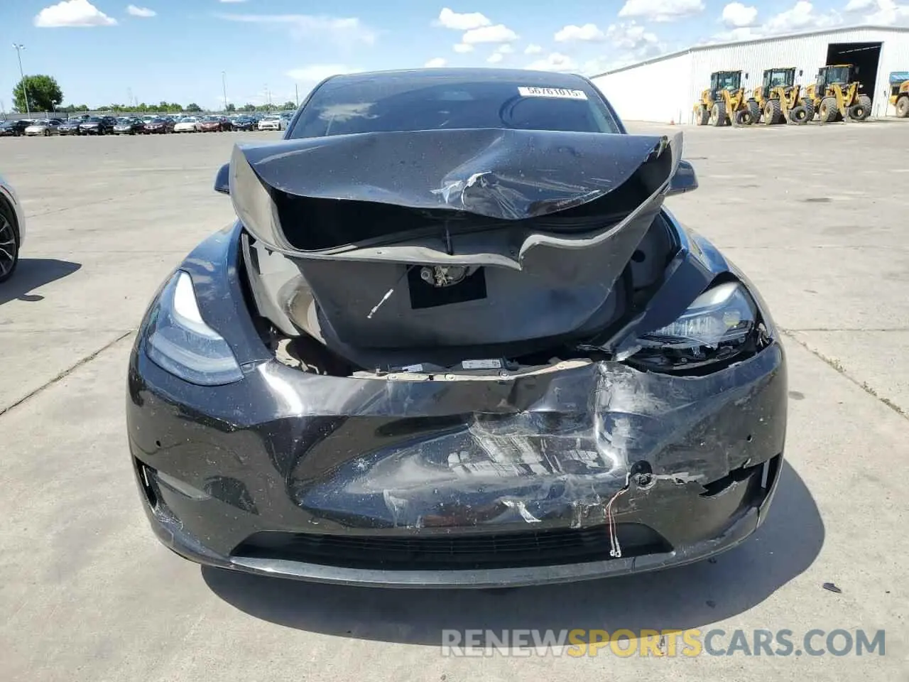 5 Photograph of a damaged car 7SAYGDEF5NF343708 TESLA MODEL Y 2022