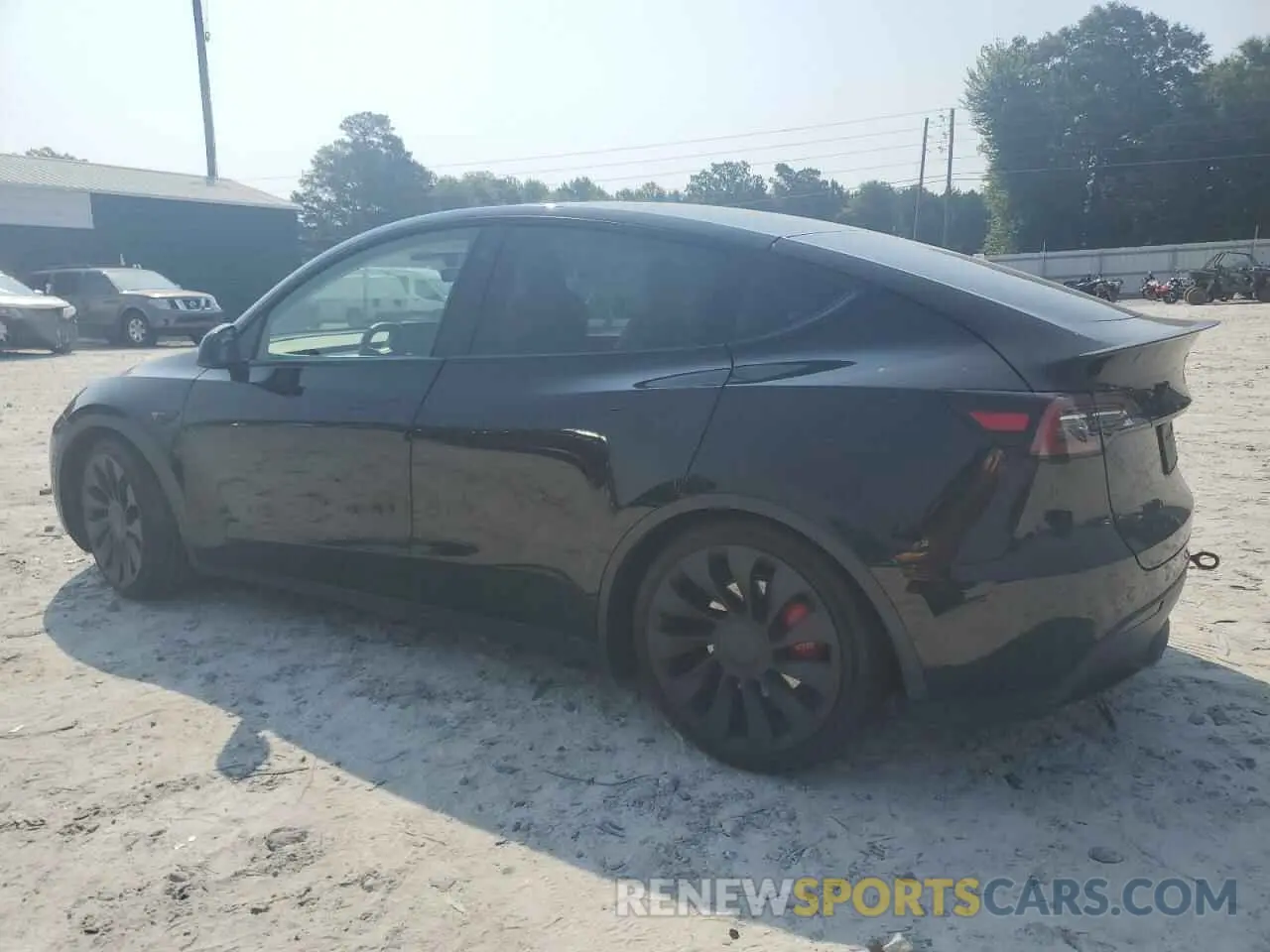 2 Photograph of a damaged car 7SAYGDEF5NF344292 TESLA MODEL Y 2022