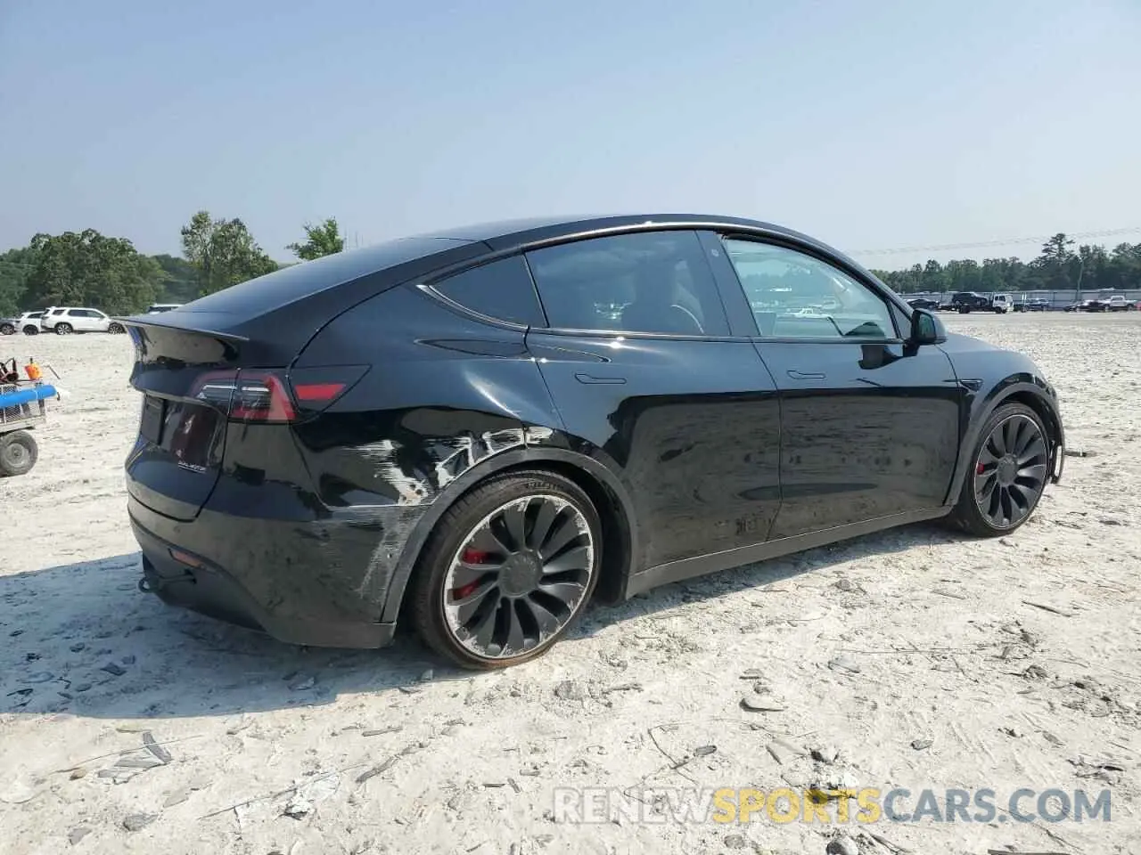 3 Photograph of a damaged car 7SAYGDEF5NF344292 TESLA MODEL Y 2022