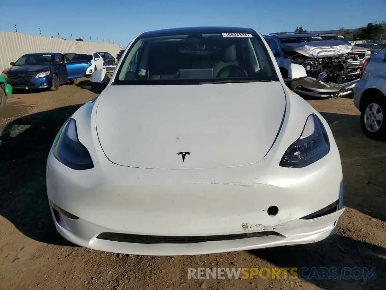 5 Photograph of a damaged car 7SAYGDEF5NF347922 TESLA MODEL Y 2022