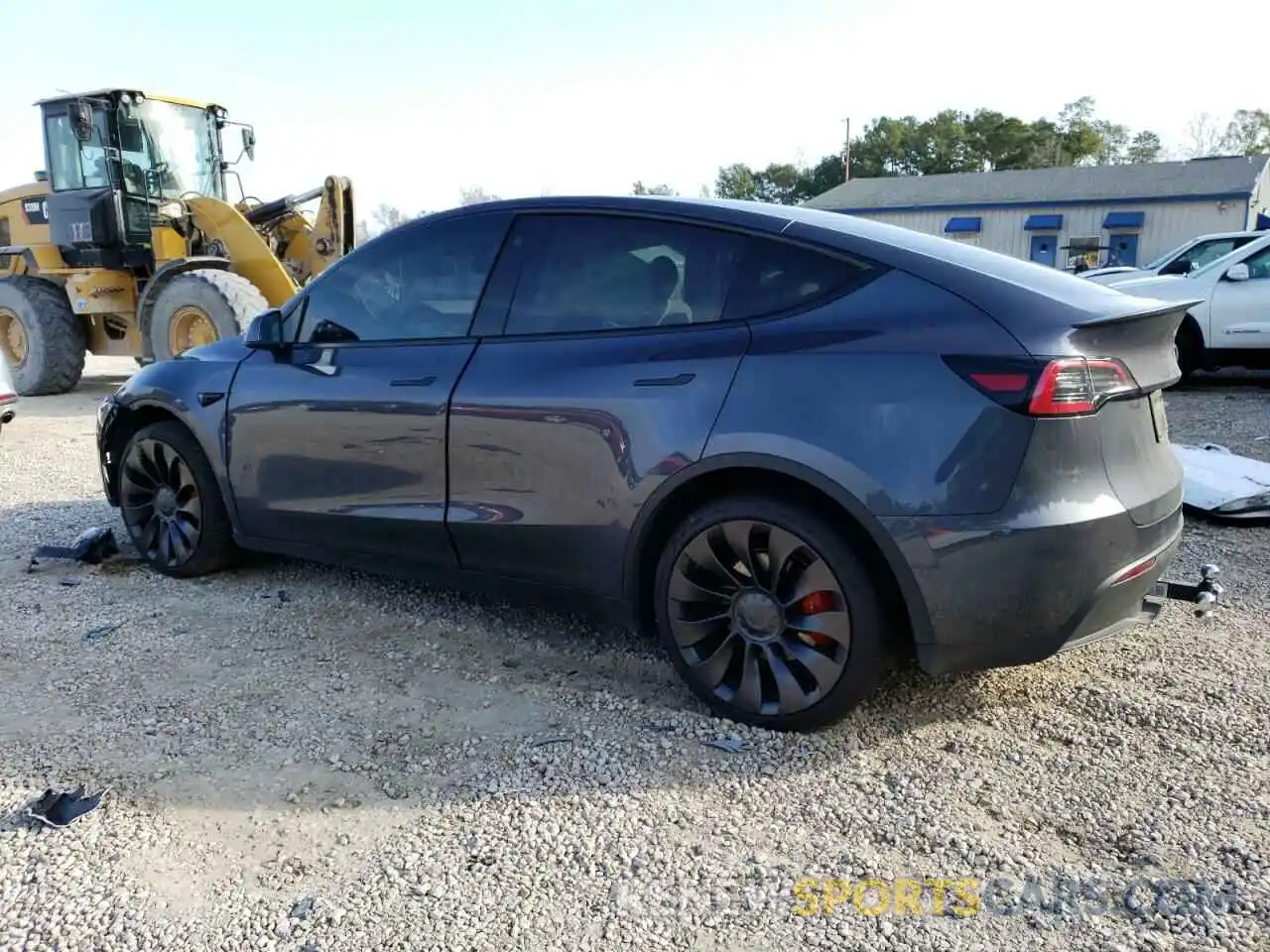 2 Photograph of a damaged car 7SAYGDEF5NF378264 TESLA MODEL Y 2022