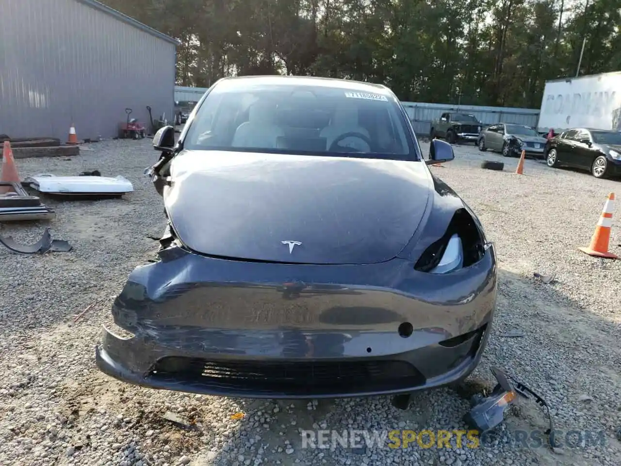 5 Photograph of a damaged car 7SAYGDEF5NF378264 TESLA MODEL Y 2022