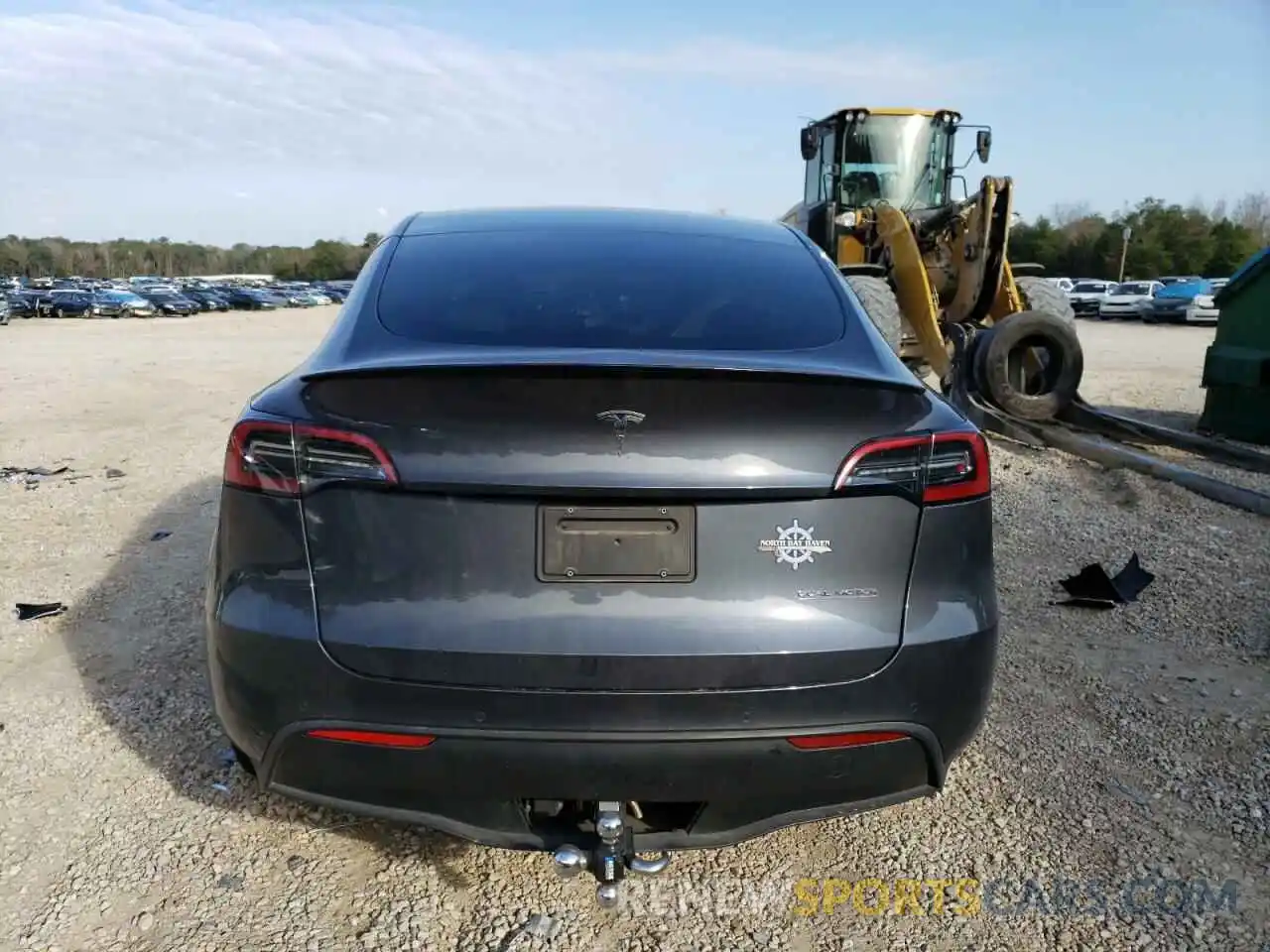 6 Photograph of a damaged car 7SAYGDEF5NF378264 TESLA MODEL Y 2022