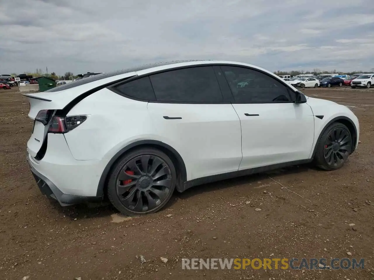 3 Photograph of a damaged car 7SAYGDEF5NF380905 TESLA MODEL Y 2022