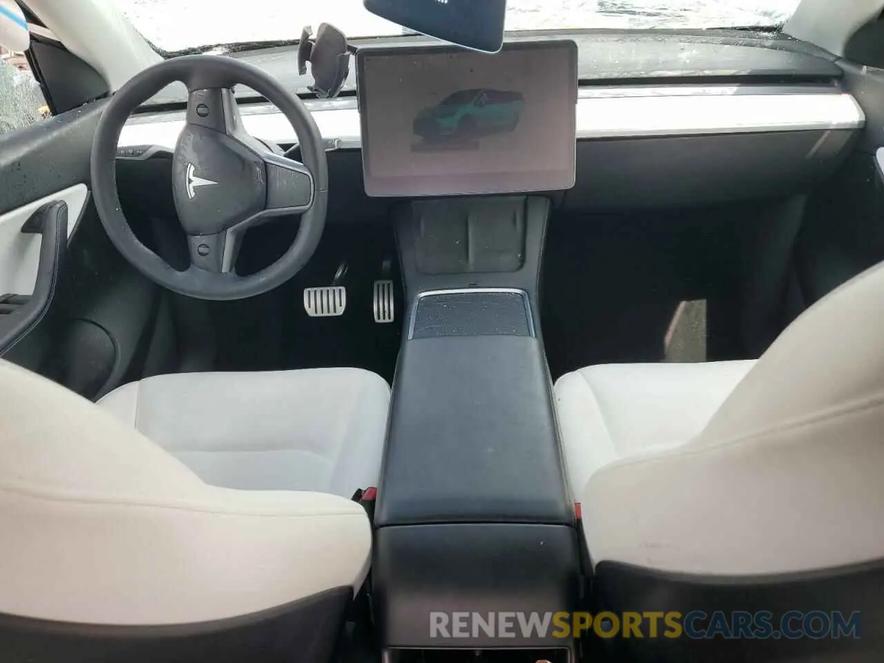 8 Photograph of a damaged car 7SAYGDEF5NF381195 TESLA MODEL Y 2022