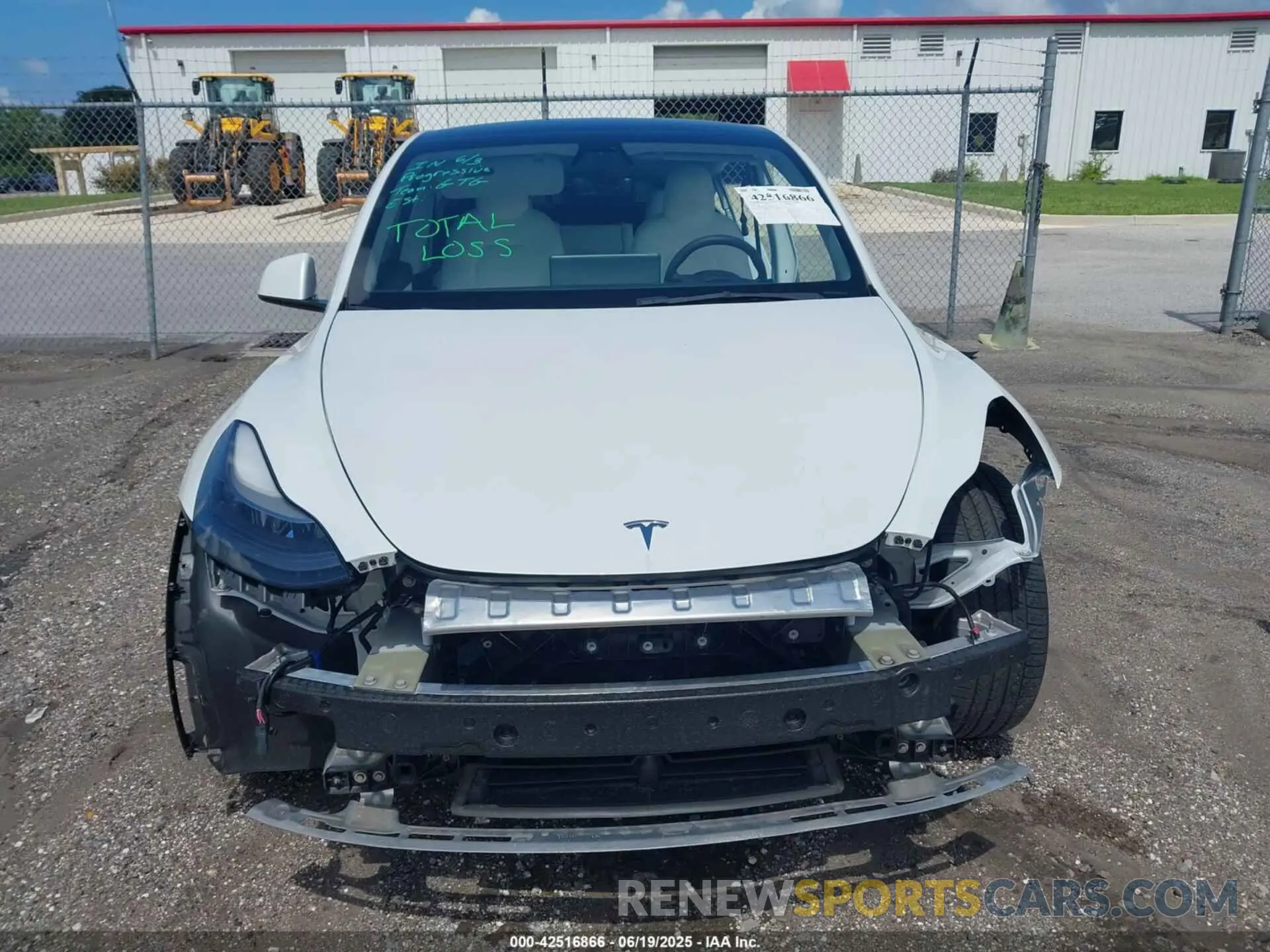 12 Photograph of a damaged car 7SAYGDEF5NF383111 TESLA MODEL Y 2022