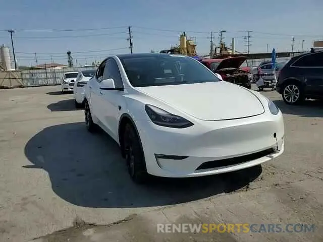 11 Photograph of a damaged car 7SAYGDEF5NF456543 TESLA MODEL Y 2022