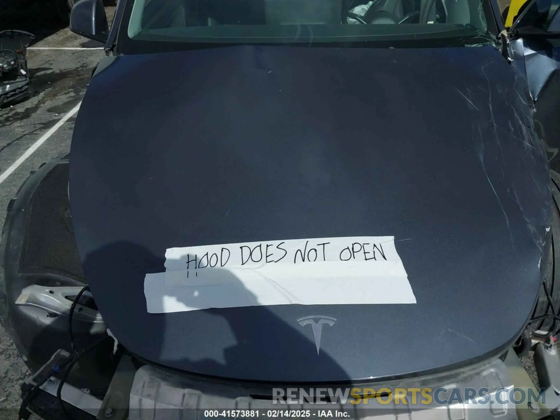 10 Photograph of a damaged car 7SAYGDEF5NF494600 TESLA MODEL Y 2022