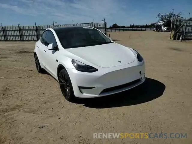11 Photograph of a damaged car 7SAYGDEF5NF509919 TESLA MODEL Y 2022