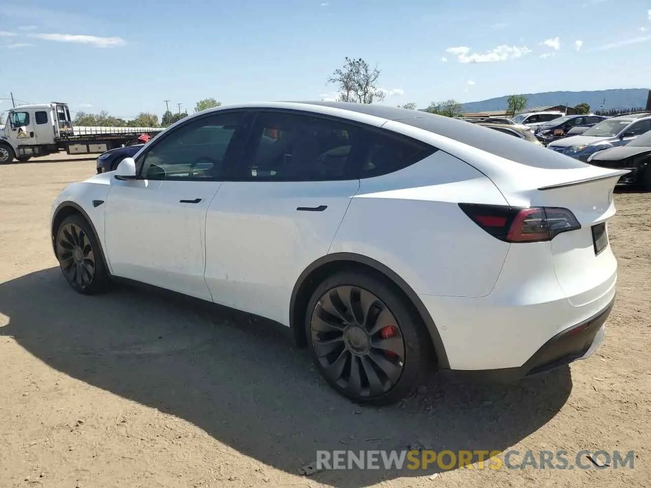 2 Photograph of a damaged car 7SAYGDEF5NF509919 TESLA MODEL Y 2022