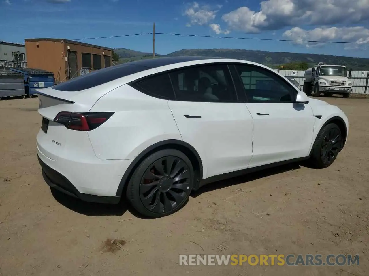 3 Photograph of a damaged car 7SAYGDEF5NF509919 TESLA MODEL Y 2022