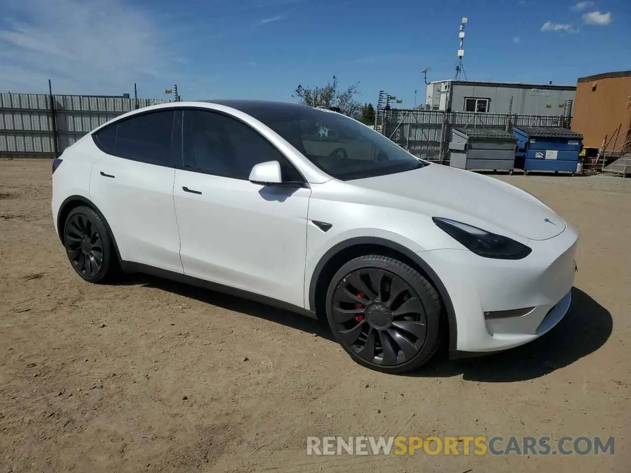 4 Photograph of a damaged car 7SAYGDEF5NF509919 TESLA MODEL Y 2022
