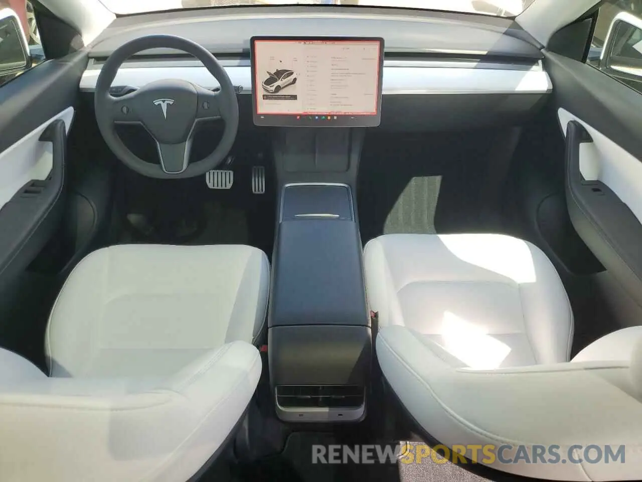 8 Photograph of a damaged car 7SAYGDEF5NF509919 TESLA MODEL Y 2022