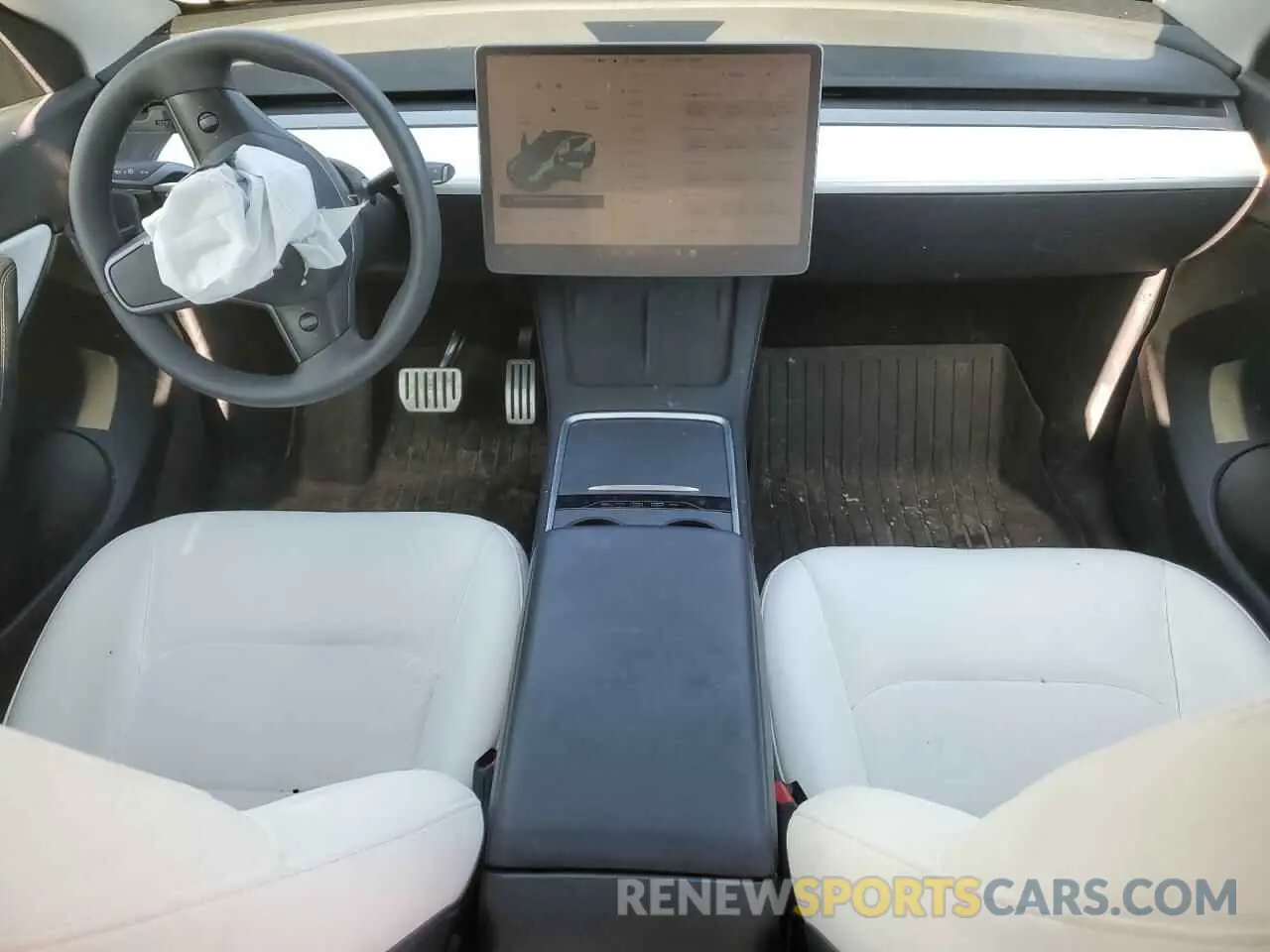 8 Photograph of a damaged car 7SAYGDEF5NF515610 TESLA MODEL Y 2022