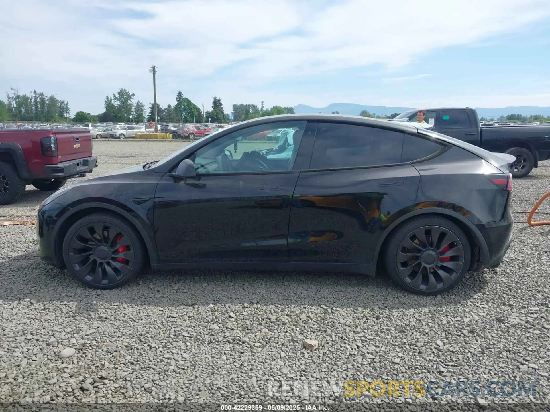 14 Photograph of a damaged car 7SAYGDEF5NF546680 TESLA MODEL Y 2022