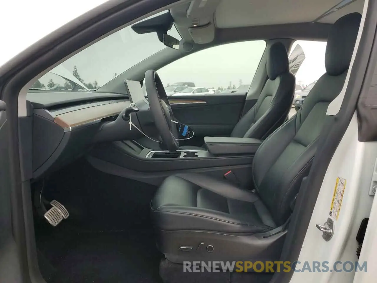 7 Photograph of a damaged car 7SAYGDEF5NF567688 TESLA MODEL Y 2022