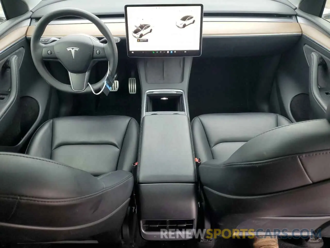 8 Photograph of a damaged car 7SAYGDEF5NF567688 TESLA MODEL Y 2022