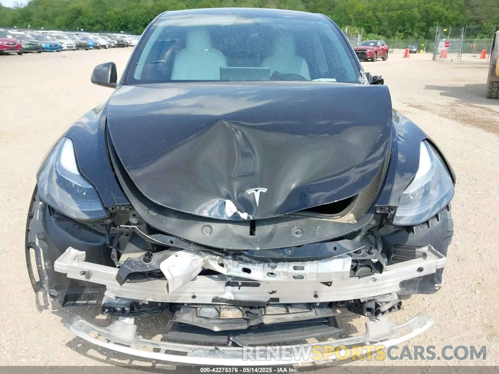 6 Photograph of a damaged car 7SAYGDEF6NF320695 TESLA MODEL Y 2022