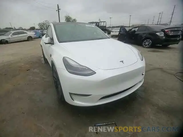 14 Photograph of a damaged car 7SAYGDEF6NF324360 TESLA MODEL Y 2022