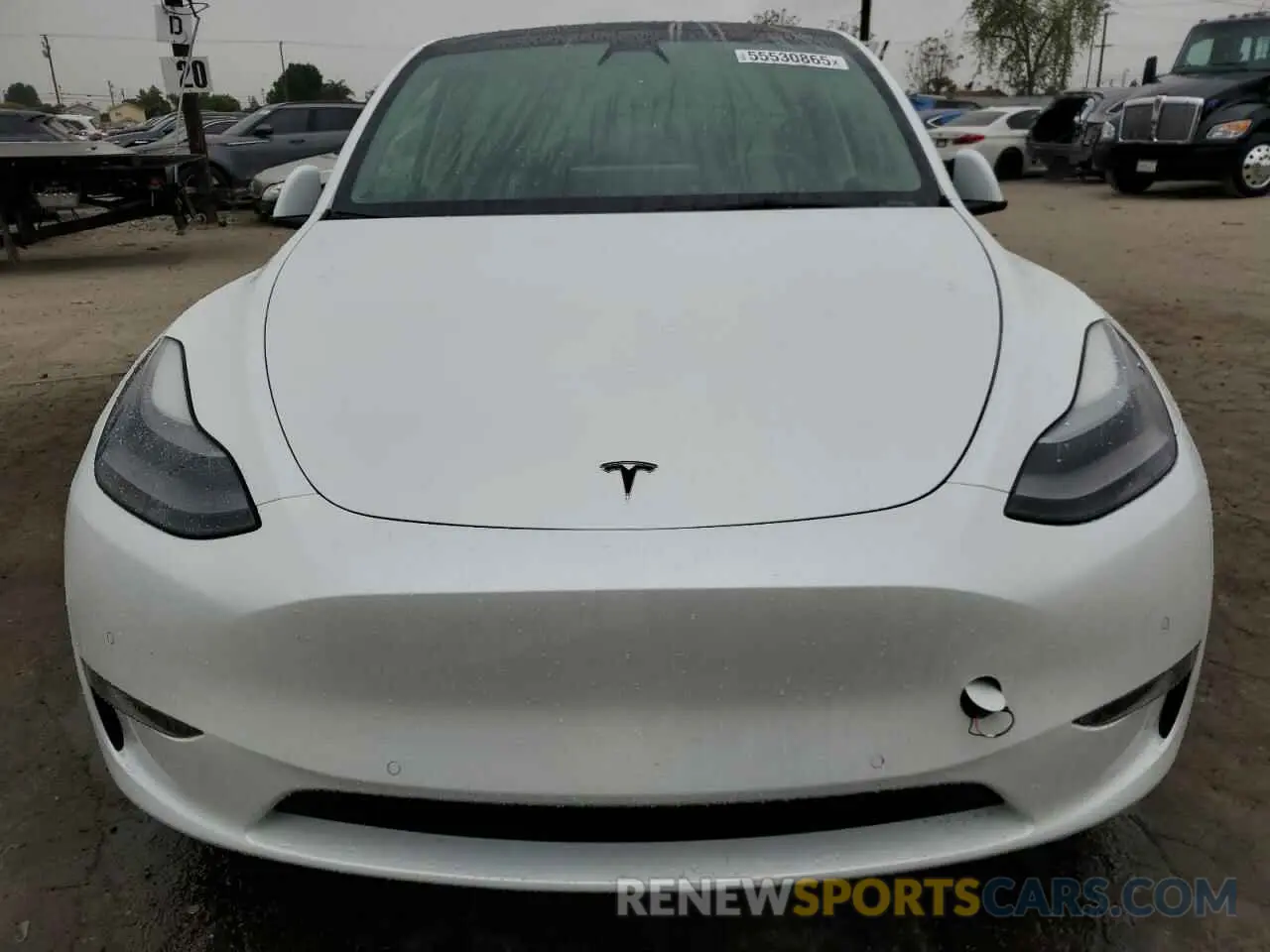 5 Photograph of a damaged car 7SAYGDEF6NF324360 TESLA MODEL Y 2022