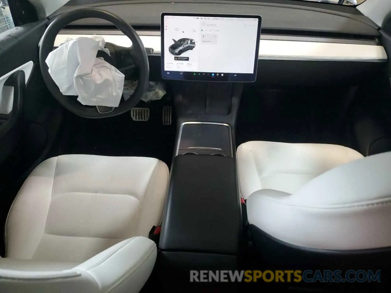 8 Photograph of a damaged car 7SAYGDEF6NF327016 TESLA MODEL Y 2022