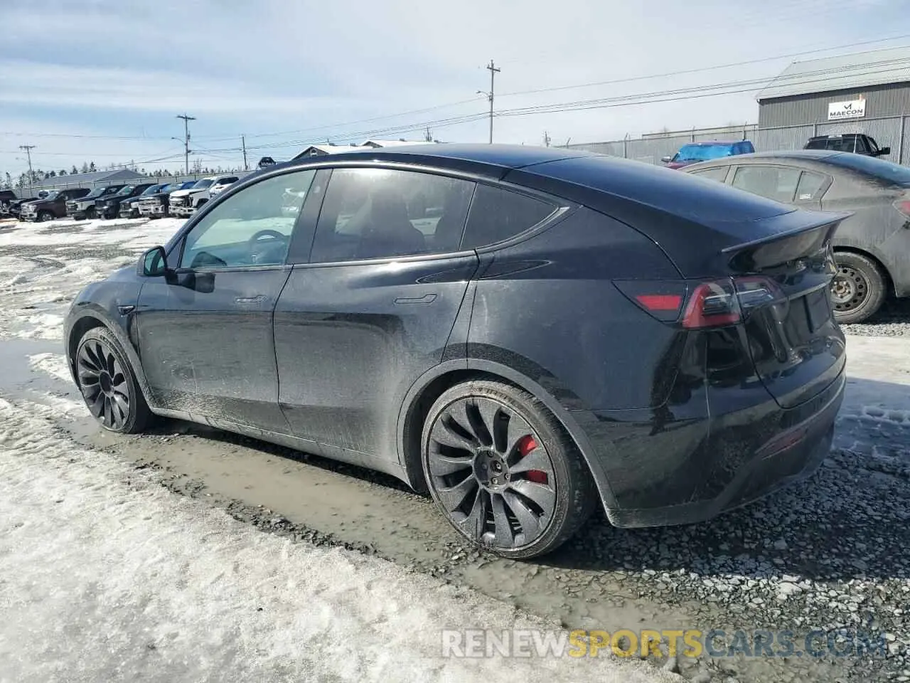2 Photograph of a damaged car 7SAYGDEF6NF339246 TESLA MODEL Y 2022
