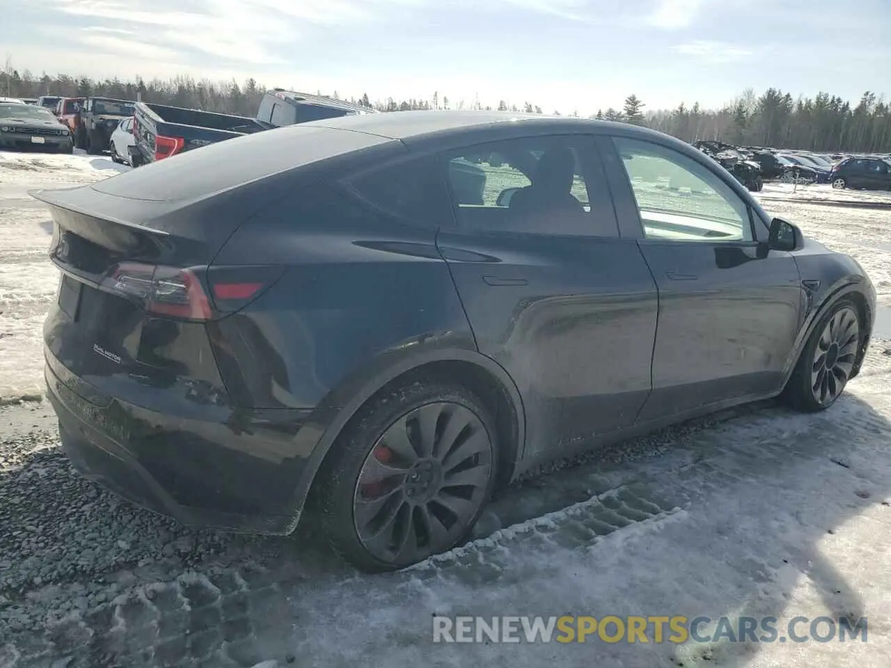 3 Photograph of a damaged car 7SAYGDEF6NF339246 TESLA MODEL Y 2022