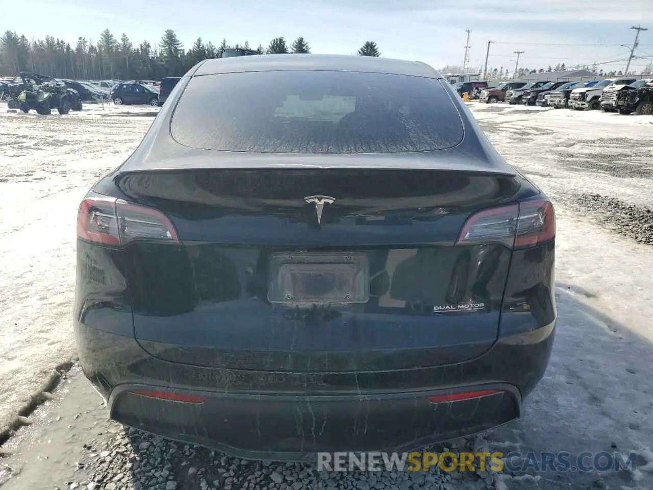 6 Photograph of a damaged car 7SAYGDEF6NF339246 TESLA MODEL Y 2022