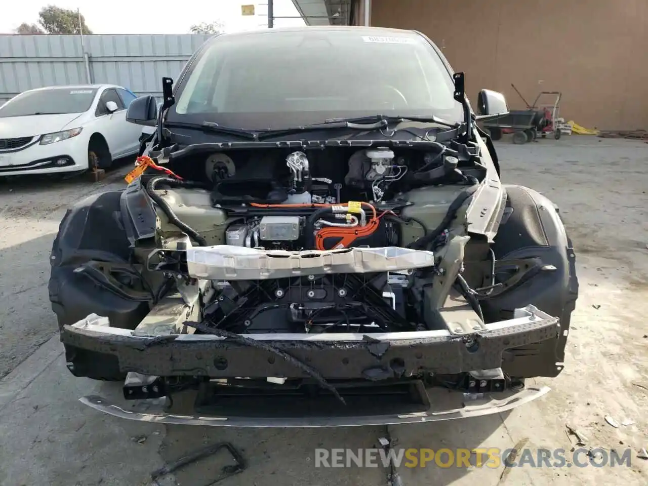 5 Photograph of a damaged car 7SAYGDEF6NF342051 TESLA MODEL Y 2022