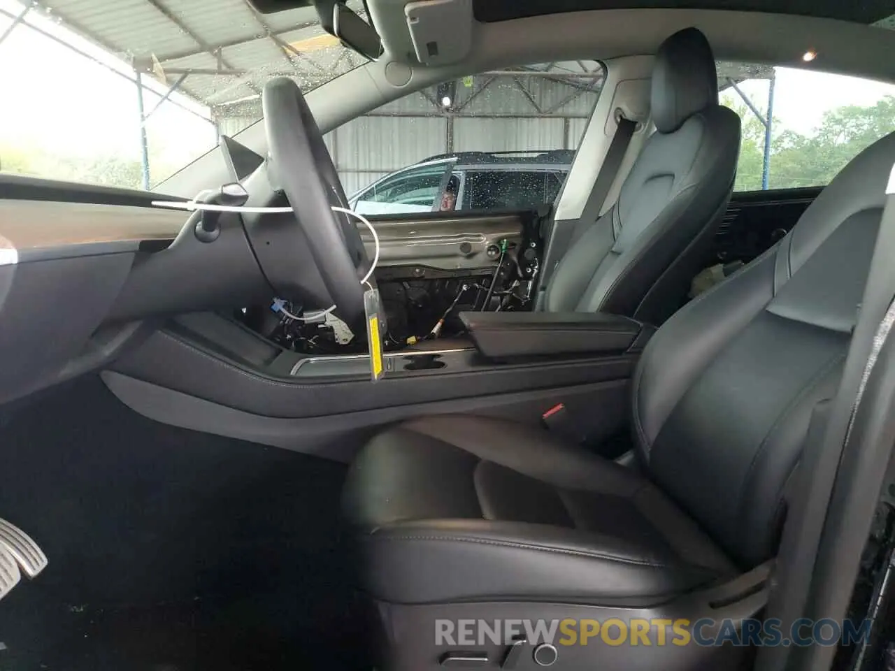 7 Photograph of a damaged car 7SAYGDEF6NF416441 TESLA MODEL Y 2022