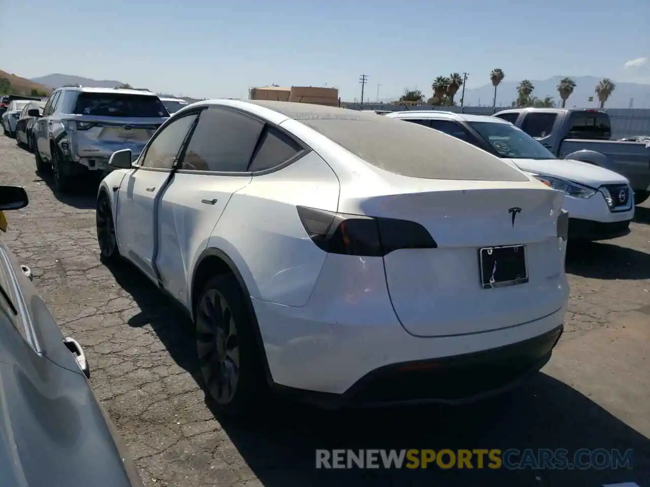 3 Photograph of a damaged car 7SAYGDEF6NF438245 TESLA MODEL Y 2022