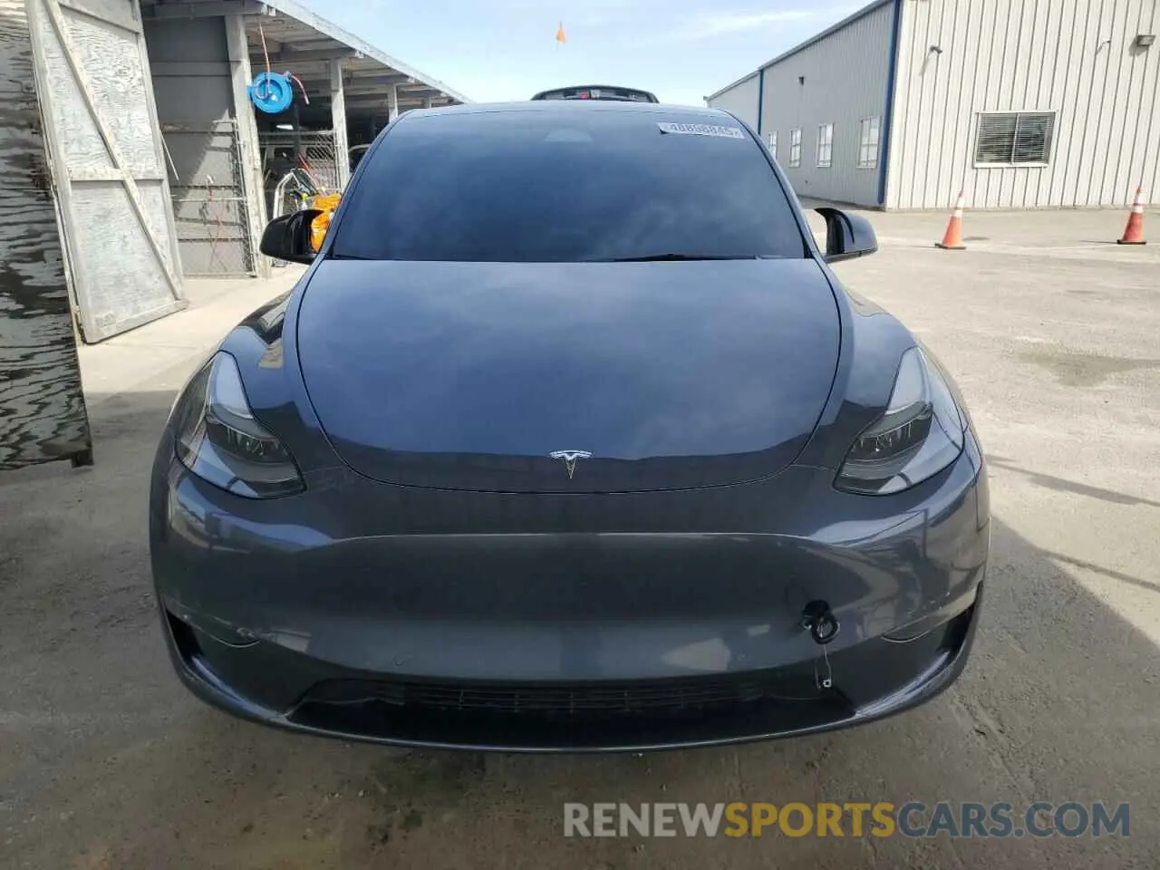 5 Photograph of a damaged car 7SAYGDEF6NF455000 TESLA MODEL Y 2022