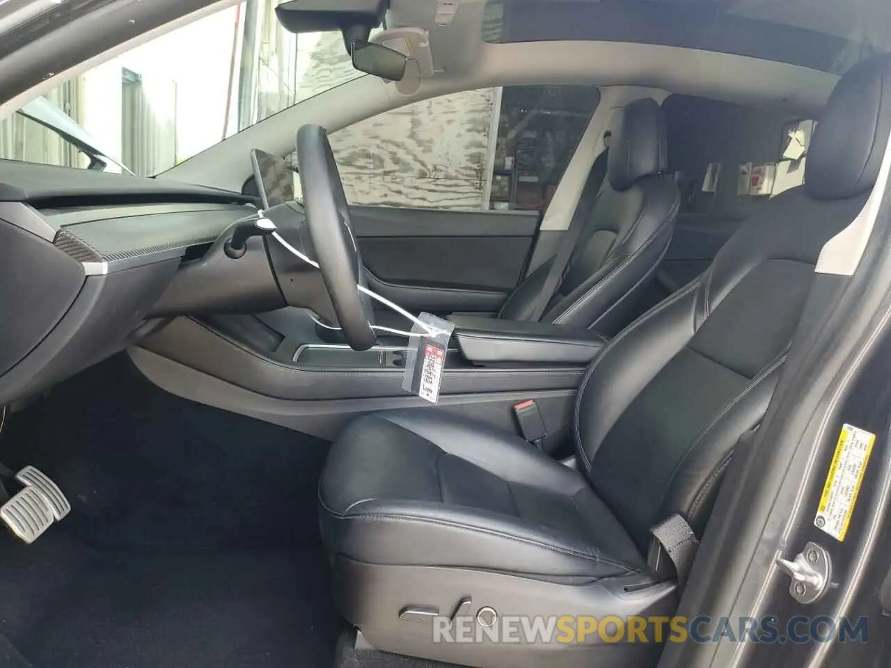 7 Photograph of a damaged car 7SAYGDEF6NF455000 TESLA MODEL Y 2022