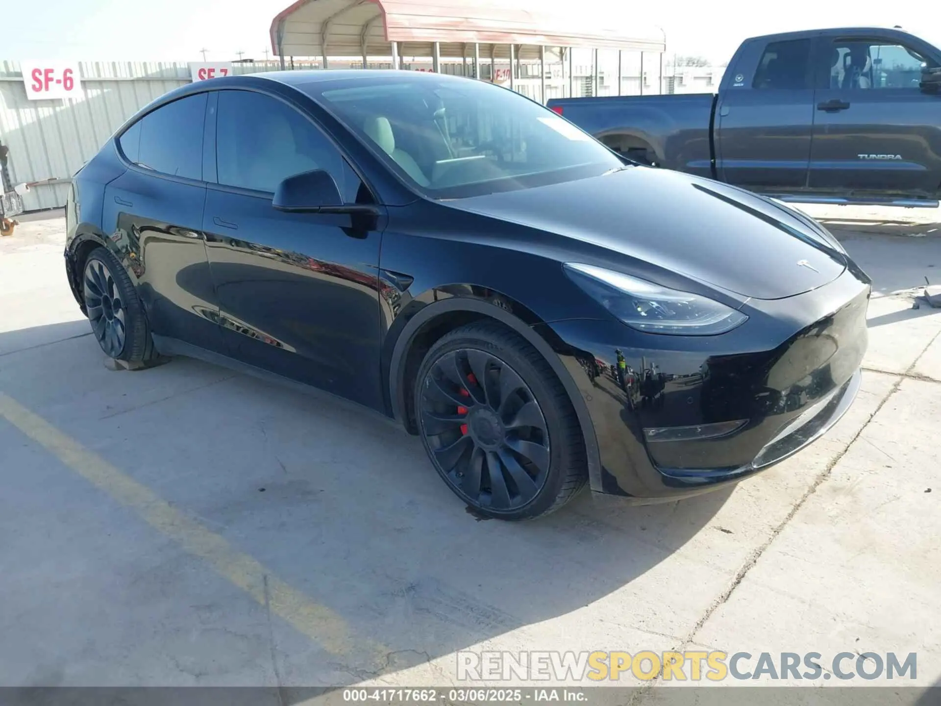 1 Photograph of a damaged car 7SAYGDEF6NF532027 TESLA MODEL Y 2022