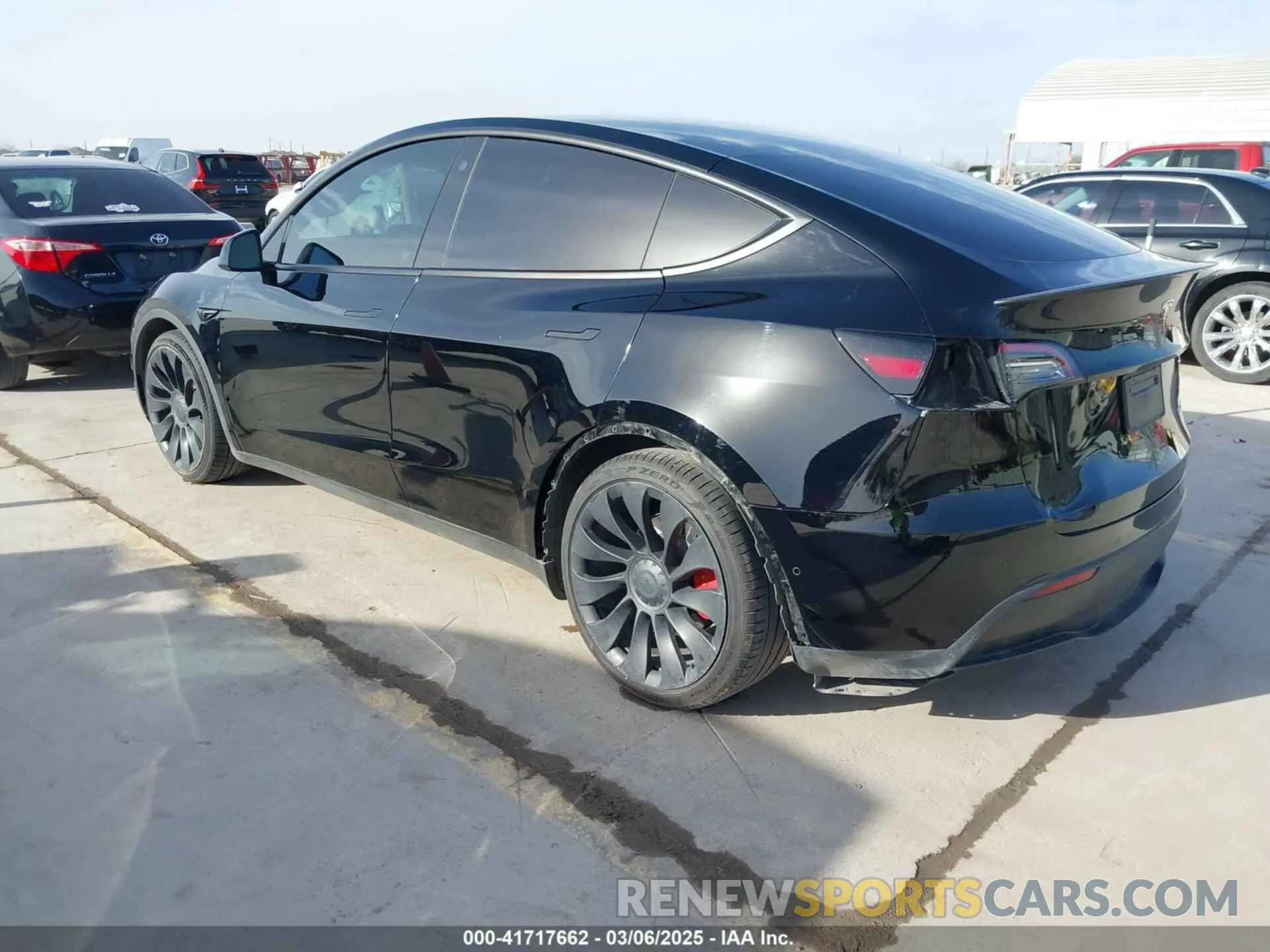 3 Photograph of a damaged car 7SAYGDEF6NF532027 TESLA MODEL Y 2022