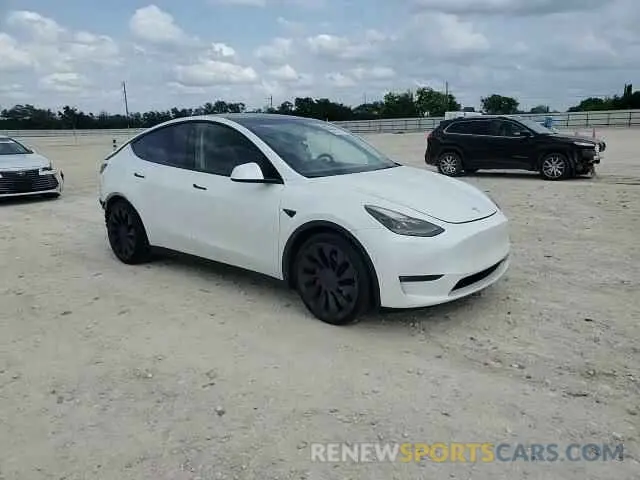14 Photograph of a damaged car 7SAYGDEF6NF540029 TESLA MODEL Y 2022
