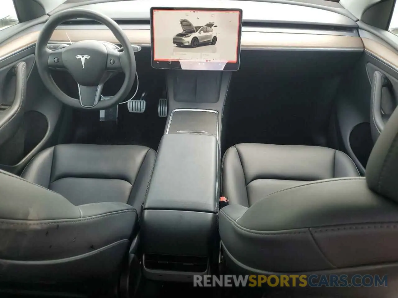 8 Photograph of a damaged car 7SAYGDEF6NF540029 TESLA MODEL Y 2022