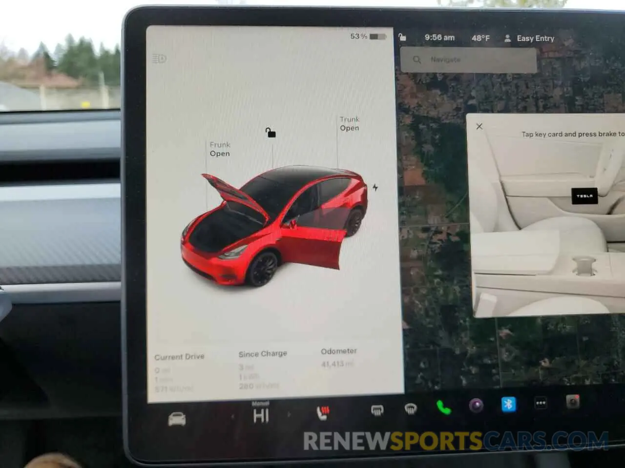 9 Photograph of a damaged car 7SAYGDEF6NF542413 TESLA MODEL Y 2022