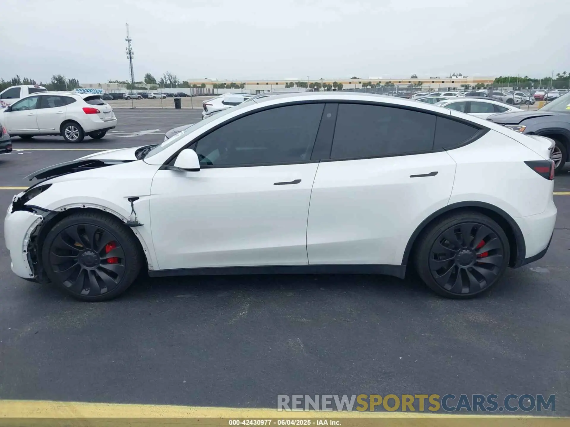 14 Photograph of a damaged car 7SAYGDEF6NF545862 TESLA MODEL Y 2022