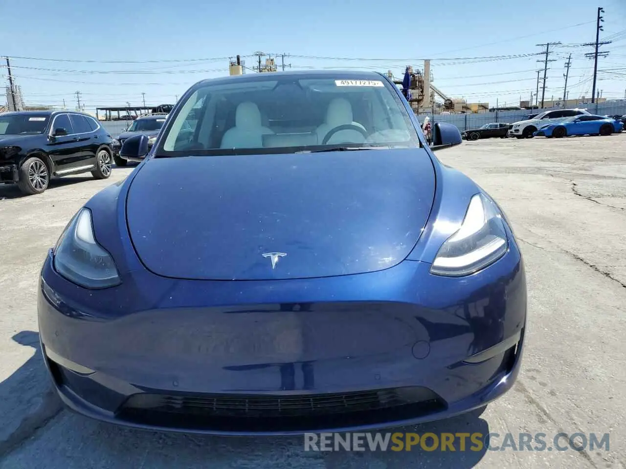 5 Photograph of a damaged car 7SAYGDEF7NF389850 TESLA MODEL Y 2022