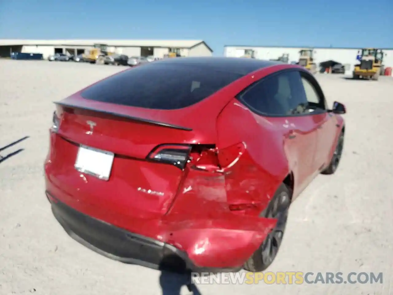 9 Photograph of a damaged car 7SAYGDEF7NF441879 TESLA MODEL Y 2022